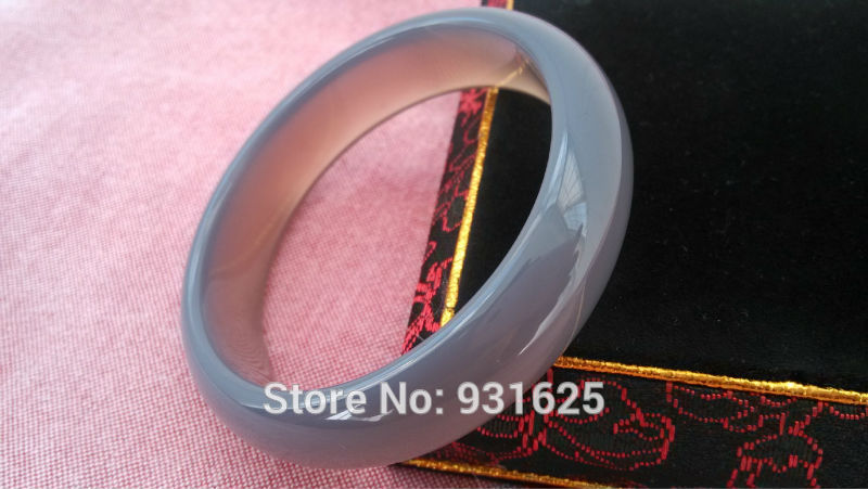 Beautiful Natural 13-16mm Wide Gr Pretty Bangle Handmade Woman's Bracelet Fashion Gr Bangles Fine Jewelry 57-62mm