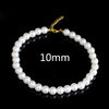 Beautiful White Imitation Pearl Choker Necklace Big Round Pearl Wedding Necklace for Women Charm Jewelry