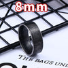 316L Stainless steel Antique Silver Color Fashion Wedding Ring Co Man's High Polished fashion Jewelry LR-R093