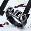 316L Stainless steel fashion co trend men ring Jewerly Free shipping LR545