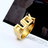 316L Stainless steel fashion co trend men ring Jewerly Free shipping LR545