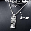 Beier 316L stainles steel  Legendary The Vikings Odin's Amulet Pendant Necklace Viking Nordic Talisman Pendant jewelry LP286