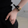 Belt buckle stitching chain necklace design sense clavicle chain simple personality temperament bracelet