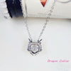 Best Quality 925 silver Original 12 zodiac Crystals From Swarovski Pendant Necklaces Women Lucky number Fine jewelry