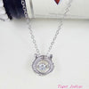 Best Quality 925 silver Original 12 zodiac Crystals From Swarovski Pendant Necklaces Women Lucky number Fine jewelry