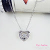 Best Quality 925 silver Original 12 zodiac Crystals From Swarovski Pendant Necklaces Women Lucky number Fine jewelry