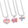 Selling Animal Series Butterfly Gradient Love Dragonfly Necklace Girly Pink Series Y2K Style Pendant