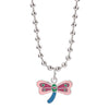 Selling Animal Series Butterfly Gradient Love Dragonfly Necklace Girly Pink Series Y2K Style Pendant
