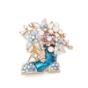 Selling Brooch Creative Christmas Gift Brooch Santa Christmas Tree Socks Snowman Gloves Garland Rhinestone Brooch Pin Gift