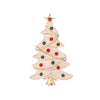 Selling Brooch Creative Christmas Gift Brooch Santa Christmas Tree Socks Snowman Gloves Garland Rhinestone Brooch Pin Gift