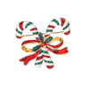 Selling Brooch Creative Christmas Gift Brooch Santa Christmas Tree Socks Snowman Gloves Garland Rhinestone Brooch Pin Gift