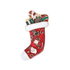 Selling Brooch Creative Christmas Gift Brooch Santa Christmas Tree Socks Snowman Gloves Garland Rhinestone Brooch Pin Gift
