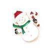 Selling Brooch Creative Christmas Gift Brooch Santa Christmas Tree Socks Snowman Gloves Garland Rhinestone Brooch Pin Gift