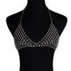 2020 Sexy Women Love Rhinestone Bra Brassiere Body Necklace Chain Summer Hot Fashion Statement Necklace Jewelry 4468