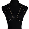 2020 Sexy Women Love Rhinestone Bra Brassiere Body Necklace Chain Summer Hot Fashion Statement Necklace Jewelry 4468