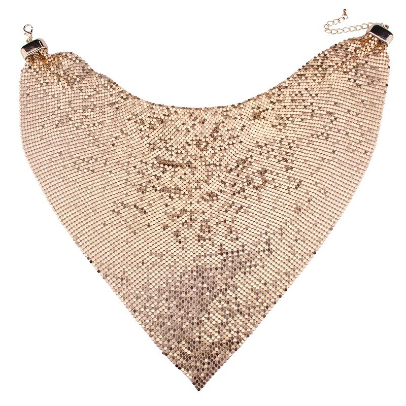 Fashion Statement Jewelry Collar Chokers Necklace For Women Trendy Maxi Necklace Metal Bohemian Hot Wholesale 4163