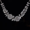 sell Jewelry 2016  Jewelry Crystal Flower Chokers Necklace Necklaces & Pendants Woman Gift #N080