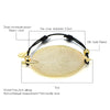 Big Artificial Leaves Bracelet Gold Silver Color Leaf Pendant Elastic Rope Chain Bracelets For Woman Jewelry Accessories