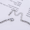 Big Link Chain Chokers Necklace for Women Gold Silver Color Heart with Bing Zircon Statement Necklaces Ketting Jewelry