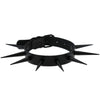 Big Long Spikes Choker Eather Collar Cool  Punk  Necklace  For Women Men Emo  Metal Chocker Goth Jewelry