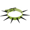 Big Long Spikes Choker Eather Collar Cool  Punk  Necklace  For Women Men Emo  Metal Chocker Goth Jewelry