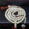Big Natural Yak Bone 108 Prayer Beads Oil Smooth Surface Beads Buddhism Prayer Beads 6MM/8MM/10MM