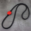 Big Round Red Bead Necklace Trendy Rubber Lightweight Collar Pendant Necklaces for women Bijoux