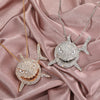 Big Size AAA Zircon Shark Pendant Necklace For Men Hip Hop Bling Jewelry With Chain  Jewelry
