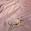 Big Size AAA Zircon Shark Pendant Necklace For Men Hip Hop Bling Jewelry With Chain  Jewelry