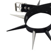 Big Spiked Choker Punk Faux Leather Collar For Women Men Cool Studded Chocker Goth Style Necklace Gothic Accessories