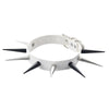 Big Spiked Choker Punk Faux Leather Collar For Women Men Cool Studded Chocker Goth Style Necklace Gothic Accessories