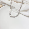 Big Thick Chain Punk Necklace For Women Men Hip Hop 2021 Minimalist Goth Jewelry Unisex Gifts Asymmetry Necklace