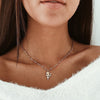 Bijoux Collier Femme New Silver Gold Color Flower rose Statement choker Necklace Women Charm Boho Kolye chocker collana