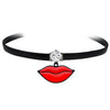 Black Choker Necklaces For Women Teen Girls Gothic Collar Lace Velvet Chockers For Women
