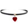 Black Choker Necklaces For Women Teen Girls Gothic Collar Lace Velvet Chockers For Women