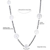 Black Crystal Long Chain Necklace for Women Stainless Steel Rose Gold Tree of Life Sweater Necklace 2022 Statement  Jewelry