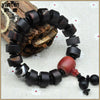 Black Frosted Agate Stone Bracelet Obsidian Unisex Kehribar Natural Beads Irregular Fine Jewelry Gifts Women Men Jewelry Charm