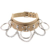 Black Leather Choker Female Collar For Women Goth Punk Chain Harajuku Necklace Sexy Vegan Chocker Festival Girls Gothic Jewelry