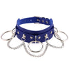 Black Leather Choker Female Collar For Women Goth Punk Chain Harajuku Necklace Sexy Vegan Chocker Festival Girls Gothic Jewelry