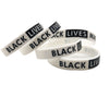 Black Lives Matter Silicone Wristband I Can't Breathe Wrist Band Rubber Bracelet & Bangles For Men Women Jewelry