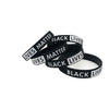 Black Lives Matter Silicone Wristband I Can't Breathe Wrist Band Rubber Bracelet & Bangles For Men Women Jewelry