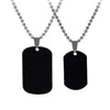 Black Necklaces &amp; Pendants Her King And His Queen Couple  Stainless Steel Pink Blue Crystal  Bracelet Necklace Set