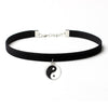 Black Punk Gothic Chokers Necklaces for women Flower Velvet Lace Chokers Lady Geometric Collar Necklaces Pendant Jewelry
