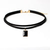 Black Punk Gothic Chokers Necklaces for women Flower Velvet Lace Chokers Lady Geometric Collar Necklaces Pendant Jewelry