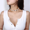 Black Red Rope Chains Shell Pendant Necklace Collar Choker Bracelet Beach Cowrie Women Cowry Seashell Necklace Bohemian Jewelry