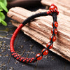 Black Red String Bracelet Set Agate Couple Bracelet For Men Women Natural Stone Rope Best Friend Friends Bracelets Ladies