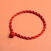 Black Red  Woven Thread Rope Lucky Bracelet Women Men Charms Bracelets Jewelry For Lovers'  Gift Friendship Bangles