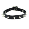 Black Spike Choker Belt Collar Women Pu Leather Goth Choker Necklace for Women Party Club Chockers Sexy Gothic Jewelry Harajuku