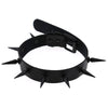 Black Spiked Choker Collar Vegan Leather witch jewelry witches cosplay Necklace goth chocker Gothic Accessories