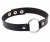 Black gothic choker punk leather choker rock collar women goth choker necklace jewelry